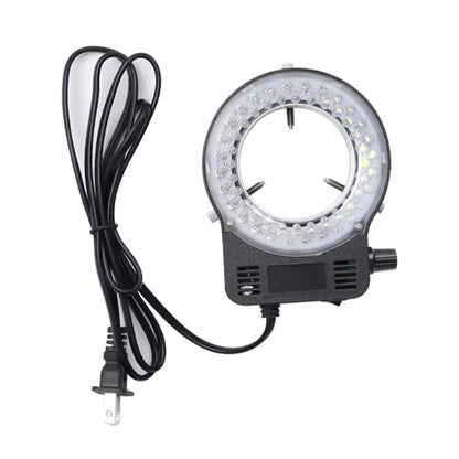 56 LED Microscope Ring Light Source Black