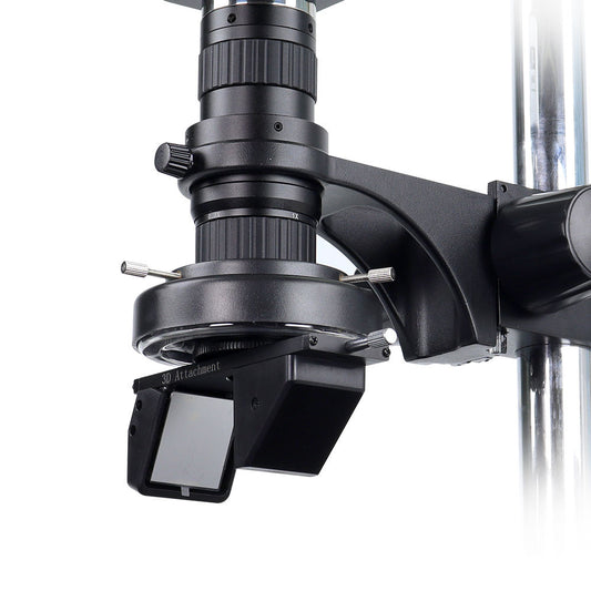 Microscope Lens with 3D Attachment and Led Light